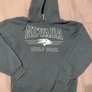 Gray University of Nevada Reno UNR Sweatshirt